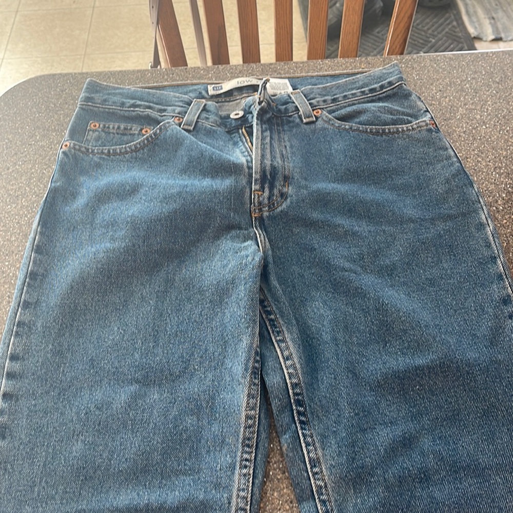 Gap low rise jeans. Size 8